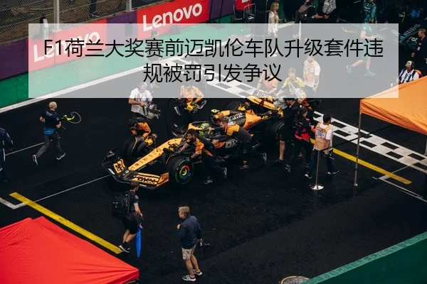 F1荷兰大奖赛前迈凯伦车队升级套件违规被罚引发争议